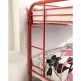 Opal Twin Over Twin Bunk Bed Red