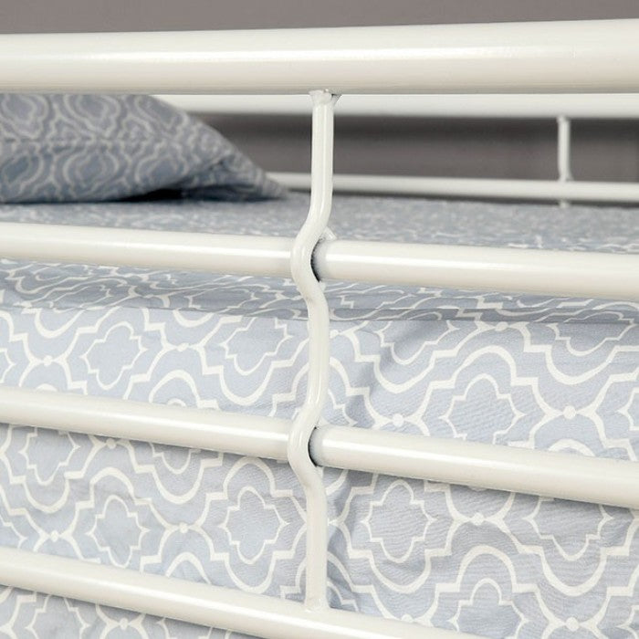 Opal Twin Over Twin Bunk Bed White