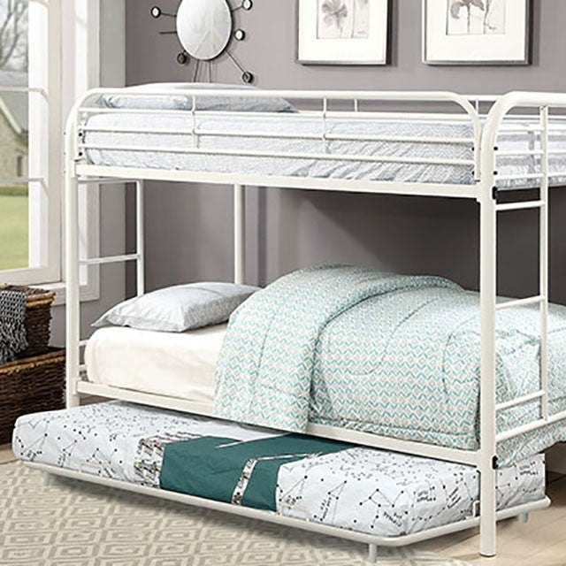 Opal Bunk Bed Trundle White