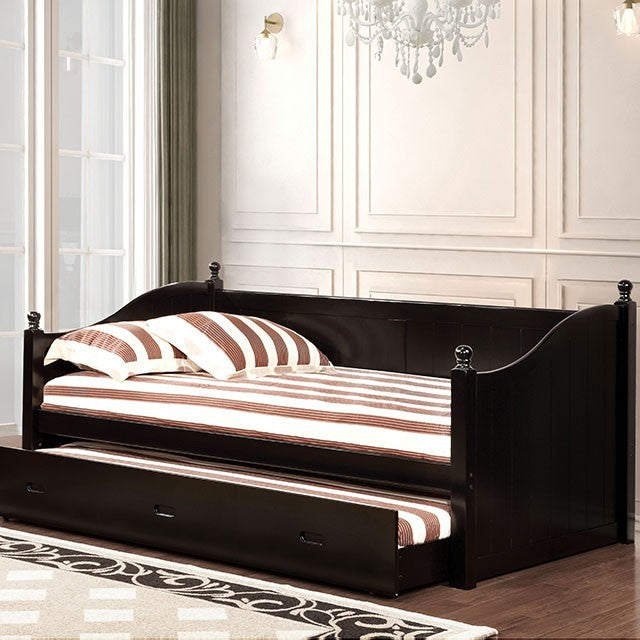 Walcott Daybed With Trundle Black