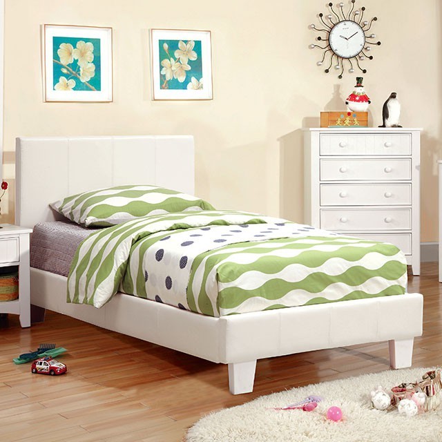 Winn Park Twin Bed White