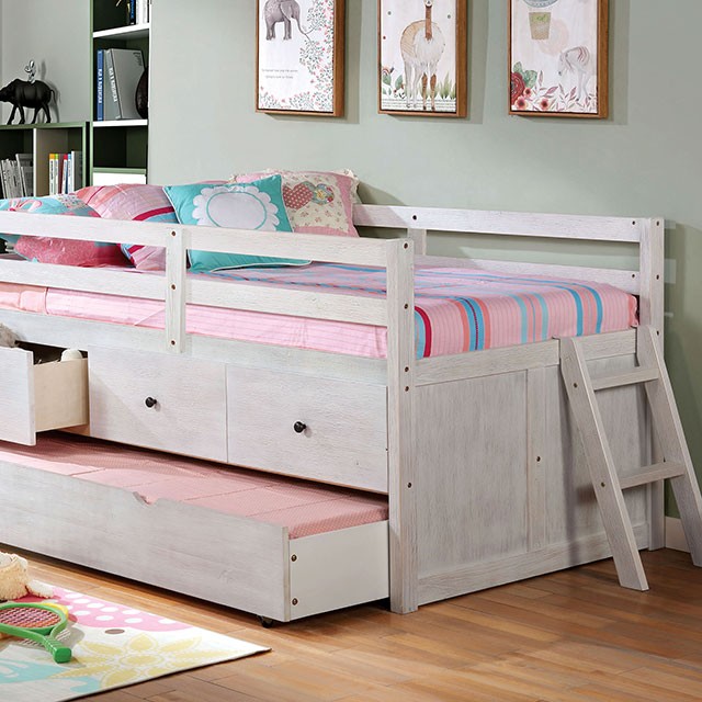 Anisa Twin Loft Bed White